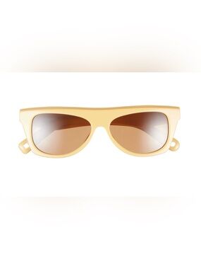 Jacquemus yellow Ombre Rectangular Sunglasses